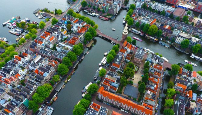 Drone opname Nederland