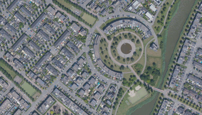 Luchtfoto Cyclomedia